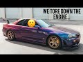 R34 GTR Build has Bad News...