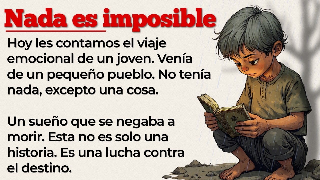 Nada es imposible | Learn Spanish with Stories | Spanish Stories