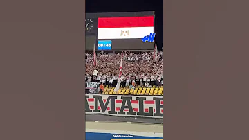 رسالة غامضة من جماهير الزمالك أثناء مباراة وادي دجلة 