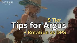 Tips for Argus Euphoria + Rotation as DPS - Reverse 1999