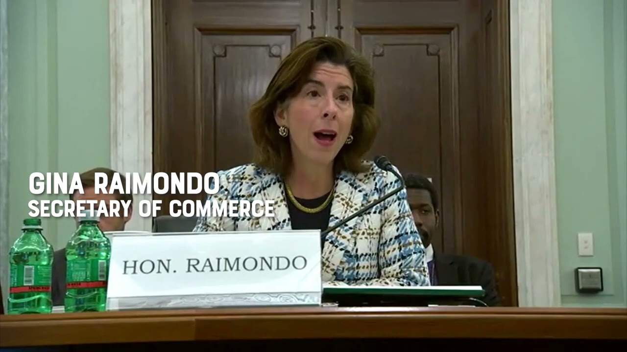 Commerce Secretary Gina Raimondo Says "We are Pro-Competition" on Broadband Funding