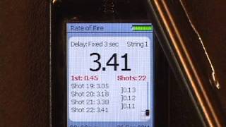 CED7000PRO Shot TImer - Rate of Fire
