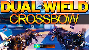 Black Ops 3 - NX SHADOWCLAW CROSSBOW GAMEPLAY! - Tri-Bolt, Bayonet & Dual Wield (BO3 DLC) | Chaos
