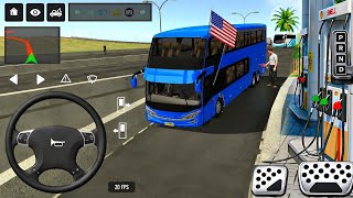 🤩 Indonesian Coach Bus Simulator ll Extreme Hill Road Driving Game 3D 🛣️🔥 screenshot 5