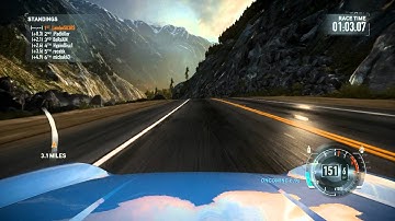 Need For Speed The Run Multiplayer Gameplay [HD] Tier 4 Porsche 911 GT2 [Mountain, Exotic Playlist]