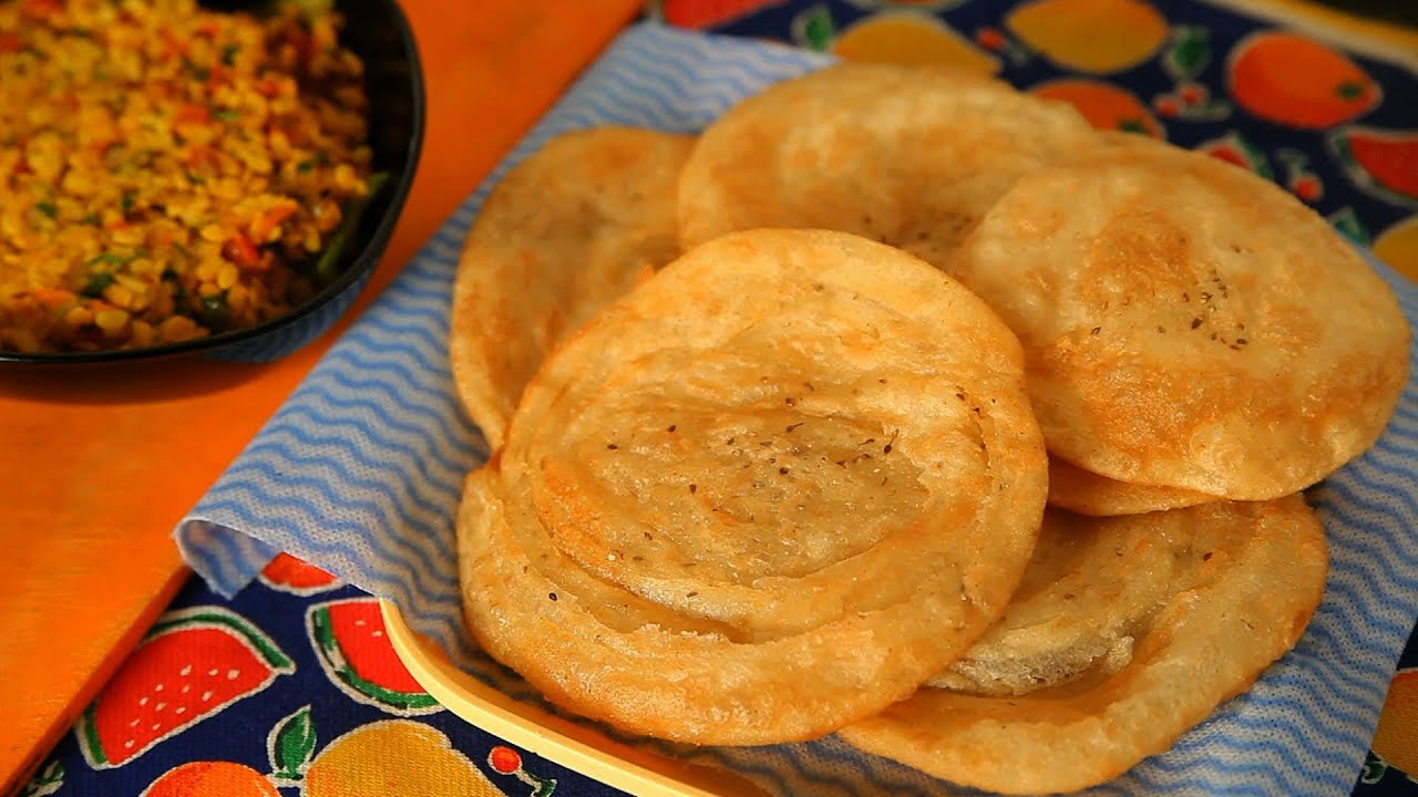 Best Peshawari Katlamba By Seema | How To Make Katlama Paratha Recipe | Quick & Easy Pakistani Bread | India Food Network