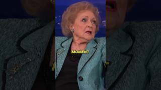 Betty White's mother had a wonderful outlook on her death 🥱 #bettywhite #shorts #talkshow
