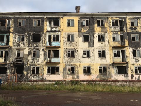 Заброшенный поселок Воргашор близ Воркуты