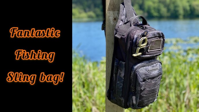 NEW KastKing BlowBak TACTICAL FISHING TACKLE STORAGE Sling Fishing Bag 