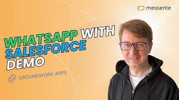 WhatsApp Business for Salesforce Demo | Messente and Groundwork Apps