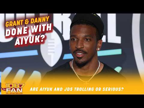 Brandon Aiyuk Takes a Shot at Jayden Daniels? | Grant & Danny
