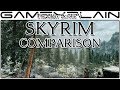 The Elder Scrolls V: Skyrim - Switch VS Xbox 360 VS Playstation 4 Graphics & Loadtimes Comparison