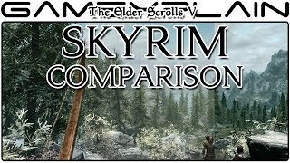 The Elder Scrolls V: Skyrim - Switch VS Xbox 360 VS Playstation 4 Graphics & Loadtimes Comparison