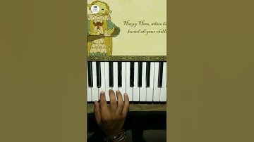 Thumbnail of Harpy Hare Song Piano Cover 🎹 #shorts