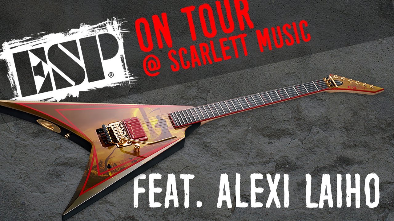 ESP LTD Alexi 600 Blacky - Guitar Demo - YouTube