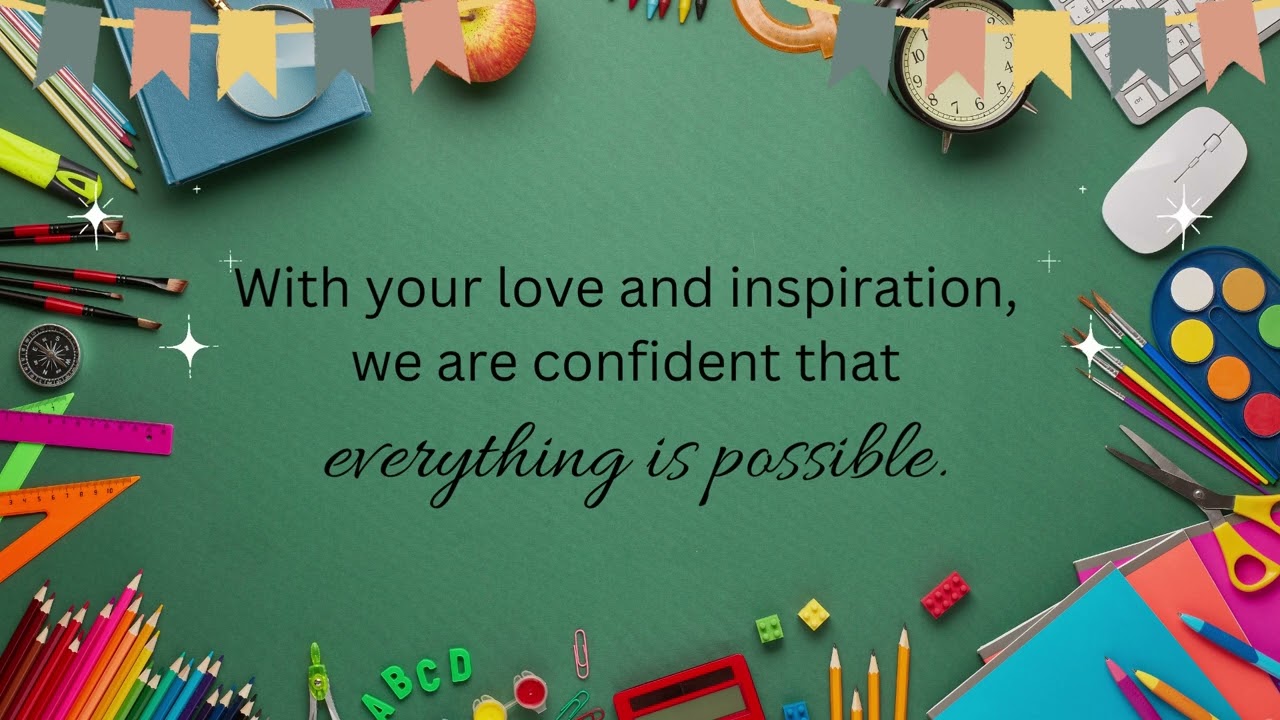 A PRAYER FOR TEACHERS 