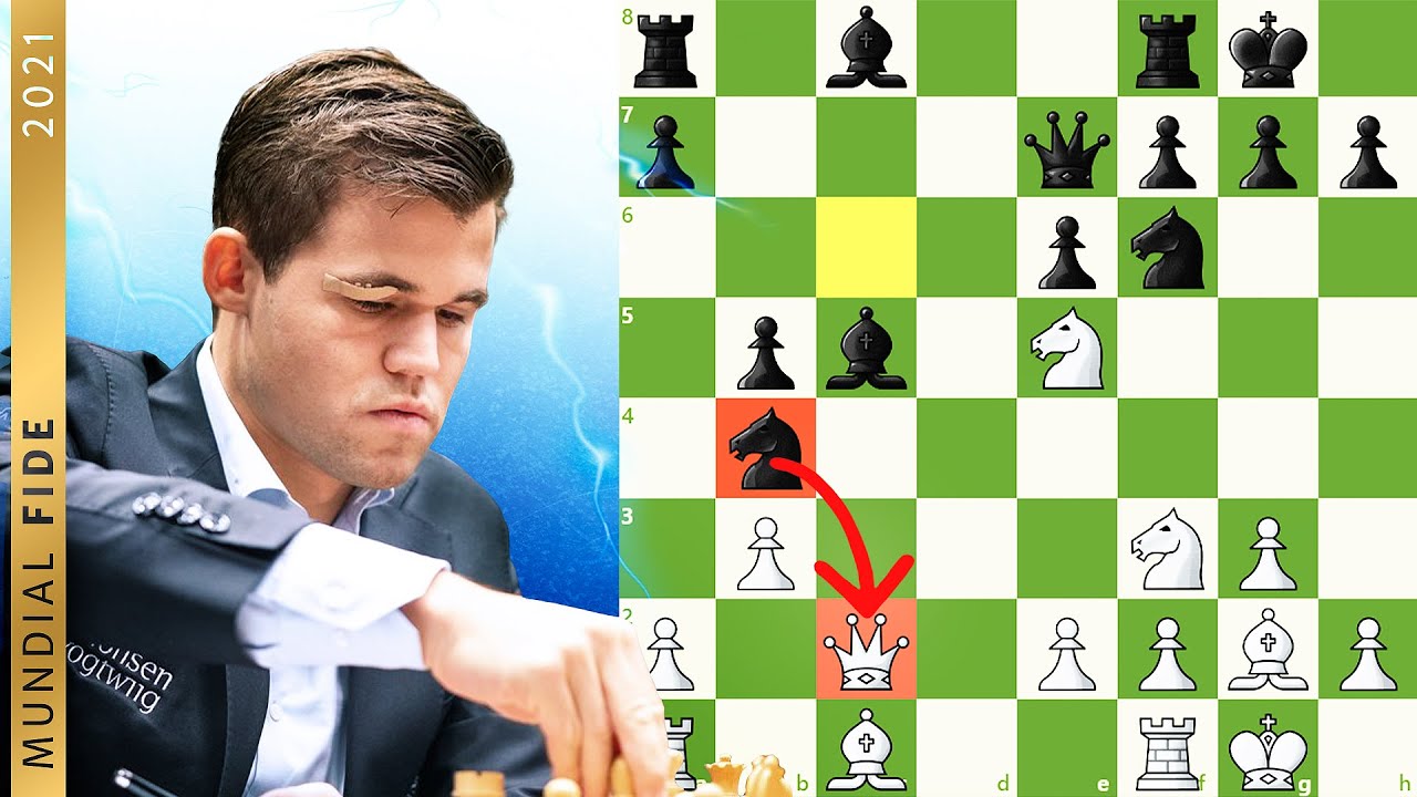 Campeonato Mundial da FIDE 2021  Carlsen v. Nepomniachtchi / Partida 5 -  GM Krikor & GM Supi 