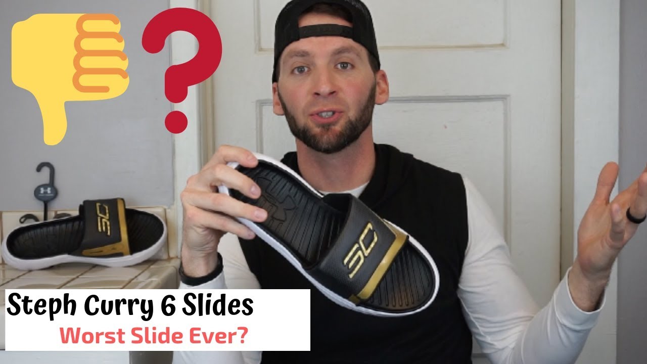 Curry 6 Slides | WORST SLIDES EVER 