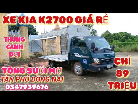 Video Xe Tải Kia k2700 Đời 2004 1T25 Còn Đủ Tải 1T Có Máy... - youtube