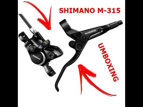 UMBOXING - Freio Hidráulico Shimano M-315 - YouTube