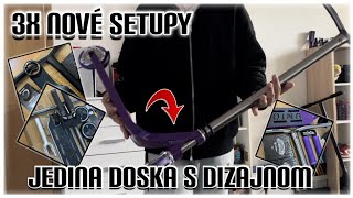 Odhalenie 3 Nových Setupov🥶: Jediná Doska S Dizajnom Na Svete?🔥