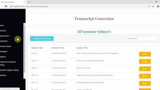 Transcript Generator Part 8-B Index View Design ASP NET MVC C# C Sharp