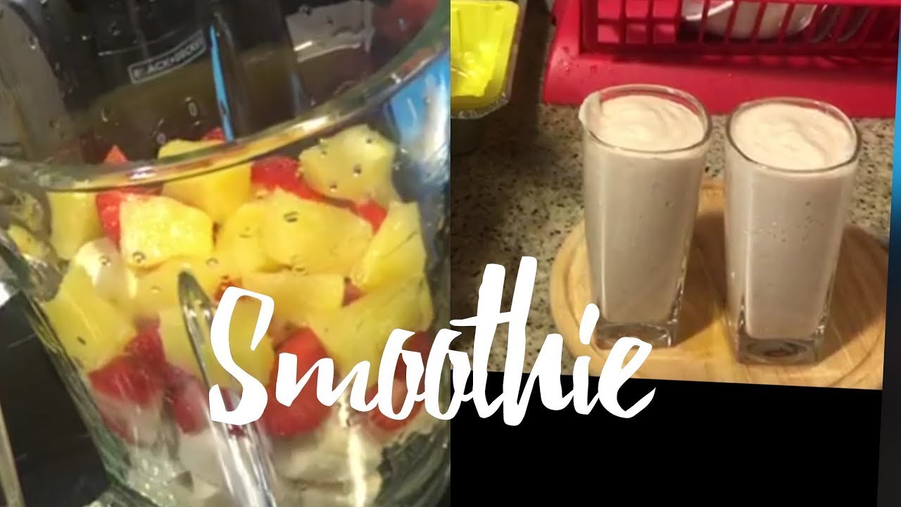 FRUIT COCKTAIL SMOOTHIE SMOOTHIE RECIPES YouTube