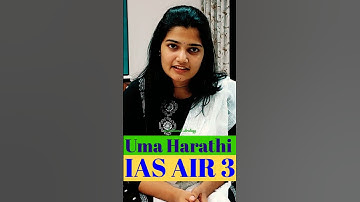 2022 upsc ias topper uma harathi success story #upsc #upsctopper #viral #trending #status #shorts