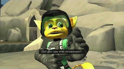 Ratchet & Clank - Going Commando (PS3) - 048 - Cutscene - Great racing buddy!