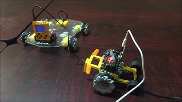 Phillip,2BotCars,MakeCode and JACDAC control, BrainPad,MeowBit Arcade