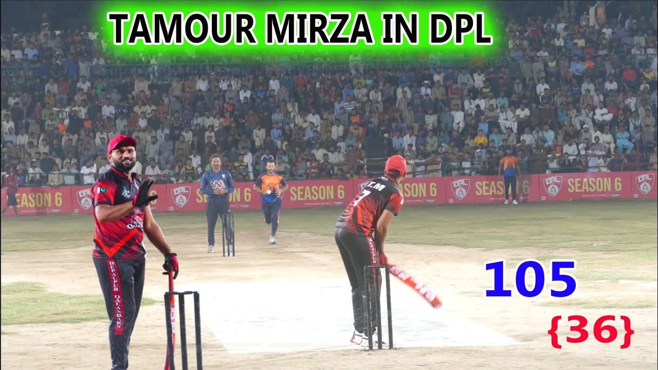 TAMOUR MIRZA ON FIRE II 10 PLUS SIX II 16 BALL 60 PLUS RUNS VS UMAIR ...