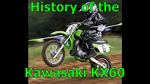 History of the Kawasaki KX60 1983-2002