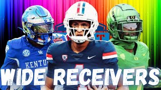 Top WIDE RECEIVERS in the 2025 NFL Draft