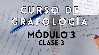 CURSO DE GRAFOLOGÍA MÓDULO 3. CLASE 3. ANÁLISIS DE MARGEN IZQUIERDO Y MARGEN DERECHO. PUNTO Y APARTE