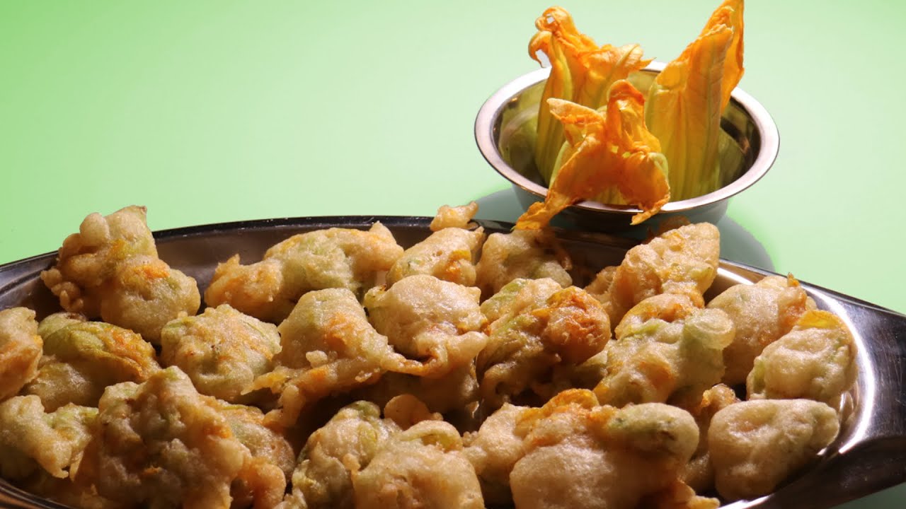 COURGETTE FLOWERS FRITTERS OF CAROLINA