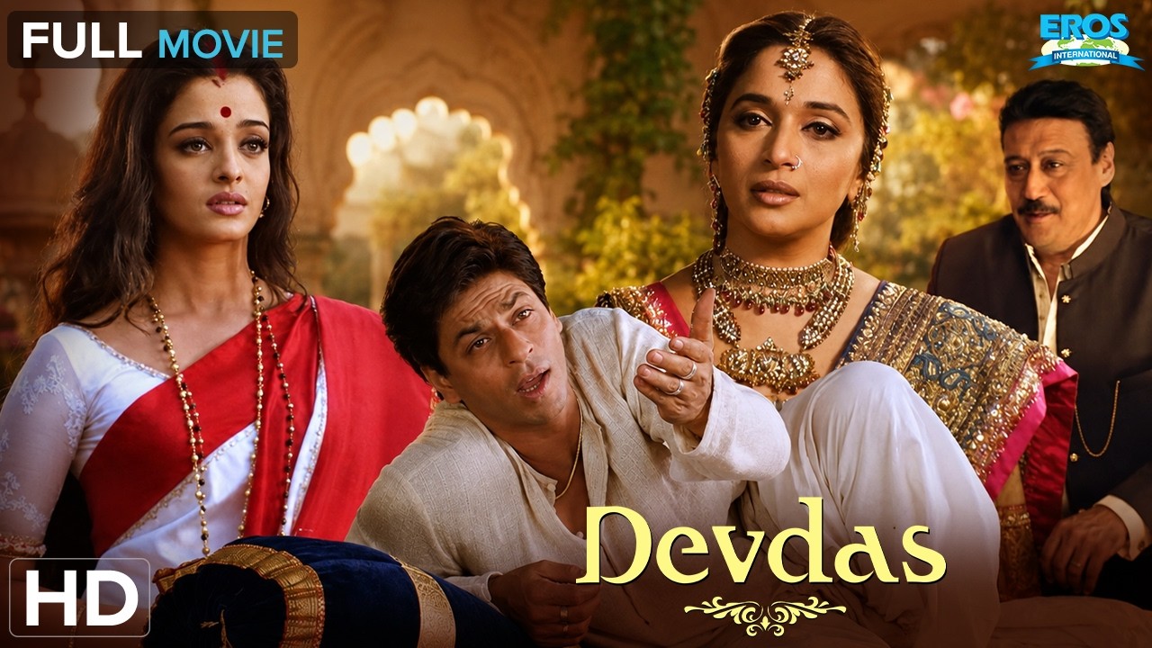 Devdas देवदास - Full Movie | Shah Rukh Khan, Aishwarya Rai & Madhuri Dixit (HD) | Romantic Drama