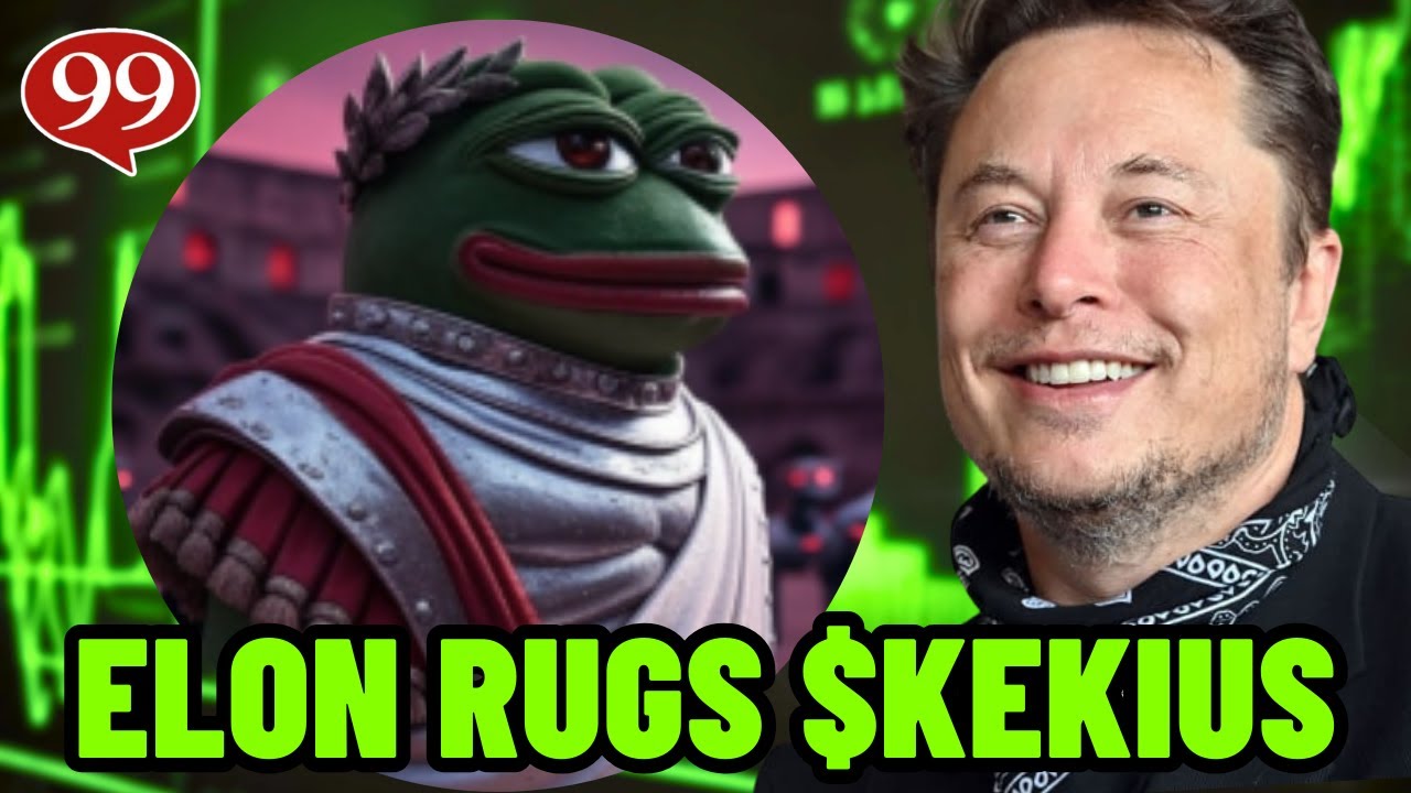 IS KEKIUS MAXIMUS OVER?! OR BUY THE DIP?! ELON MUSK RUGS $KEKIUS?!