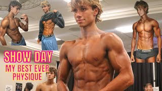 SHOW DAY | COMPETING IN A MEN’S PHYSIQUE SHOW | My Best Ever Physique