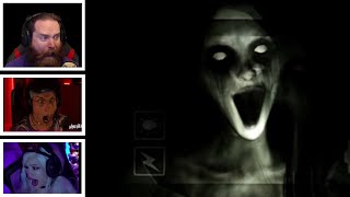 Twitch Streamers Jumpscare Compilation Playing Horror Games