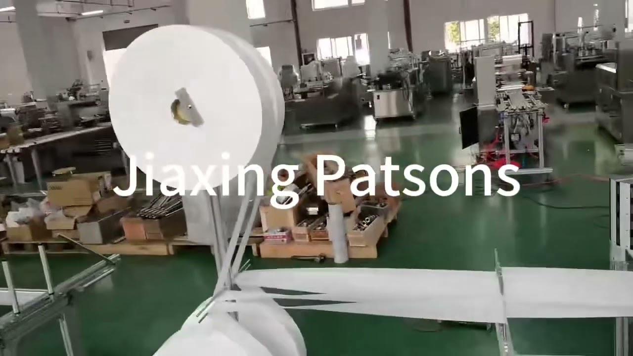 4lanes alcohol prep pad packaging machine with V type easy tear opening