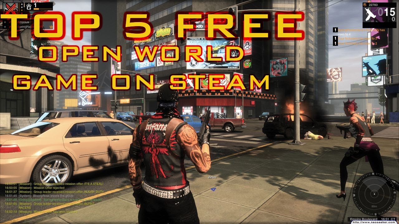 Best free open world games steam - okepak