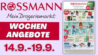 ROSSMANN Prospekt aktuell 💄 Angebote ab Montag 14.9.2026 | Prospekt Check #rossmann