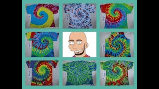 The Mystical Magical Tie Dye Spiral ~ Part 2 (TimeStamps in Description Box)