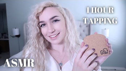 1 HOUR ♡ Toaster Coaster Cork Tapping ♡ ASMR (looped) Great for Background/Studying