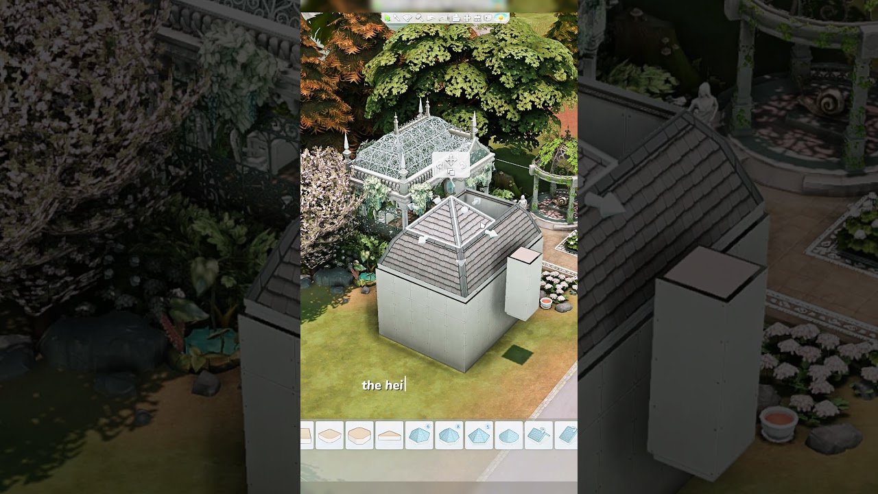 The Sims 4 Roof Trick To help you level up your builds! 