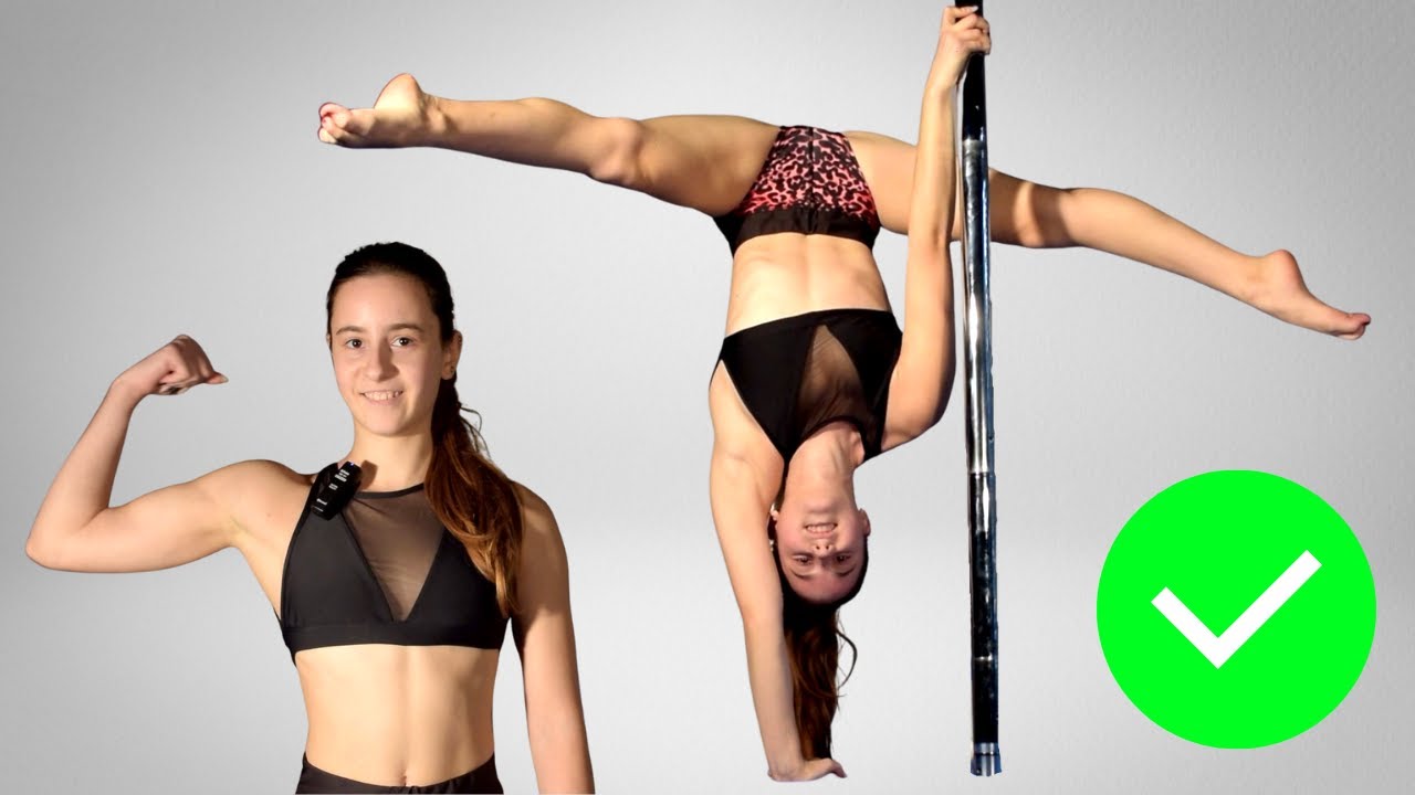 Pole Dance | How To SHOULDER MOUNT To Straddle HANDSTAND
