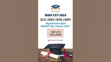 Latest Update: AdditionalCet #MAH BCA/BBA/BMS/BBM CET 2024 |Top Colleges | Direct Link Apply