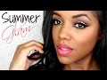 Summer Glam Makeup | Ellarie