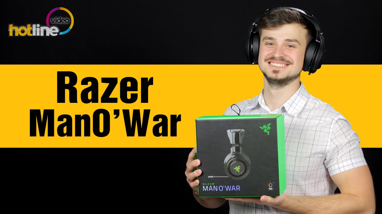 Razer ManO’War – обзор беспроводной игровой многоканальной гарнитуры