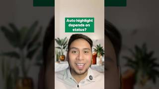 Auto Highlight depends on status #excel #excelfunction #workable